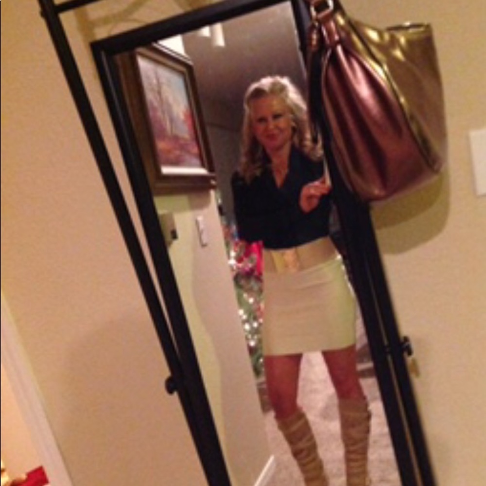 Skirt bodysuit and belt